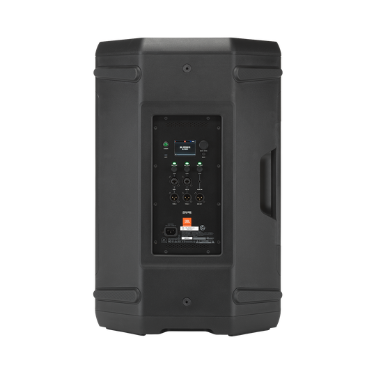 JBL PRX915 15-inch professional powered speaker with a black exterior.