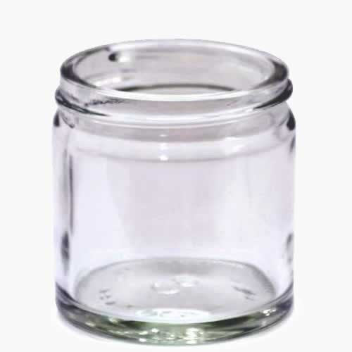 Jar 120ml on white background