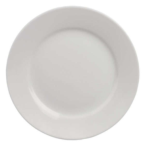 23cm white dinner plate