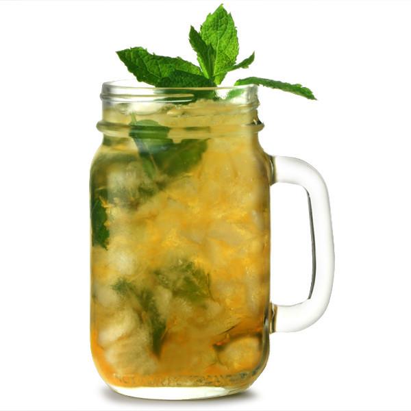 Mason Jar 450ml on white background