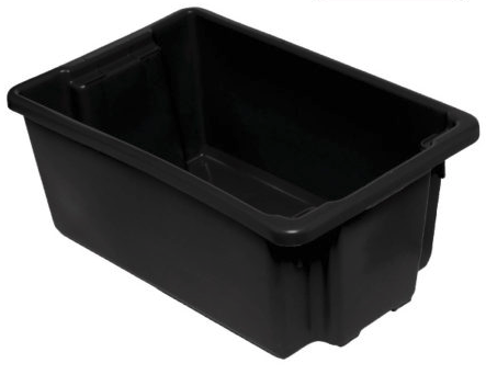 Heavy Duty Drinks/Ice Tub Black - Party & Glass Hire Melbourne