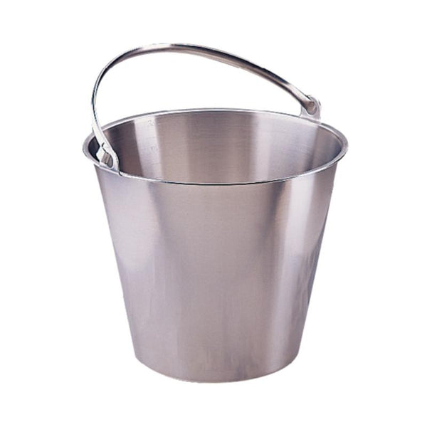 Small stainless steel ice bucket
